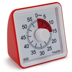 Lydsvag Timer til Børn - Rød