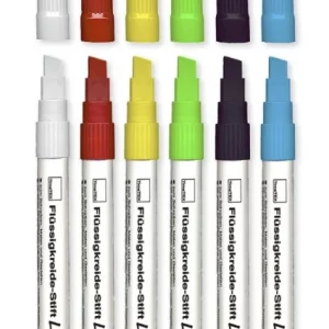 Flydende-Kridt -TimeTEX Set, 6 dele