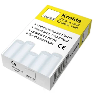 Hvidt Premium Kridt- 10 stk