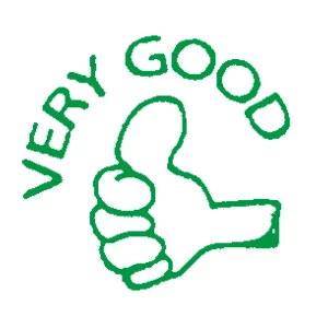 Stempel "Very Good"