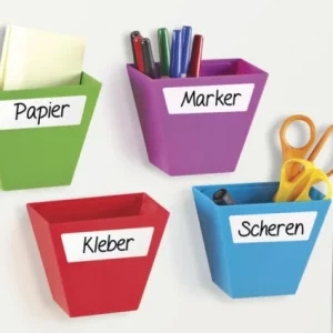 Magnetiske Opbevaringskasser, 4 stk