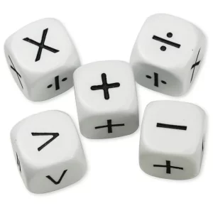 Matematik Tegn Terningsæt 5 stk