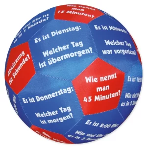 Læringsbold Til Tyskundervisning - Tid og Ugedage.