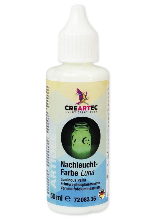 Selvlysende Maling Luna, 50 ml