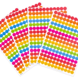 Belønningsklistermærker: Smileys