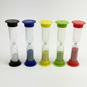 Timeglas Sæt - 5 stk