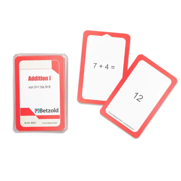 Kortspil til Matematik - Plus "Addition" 1
