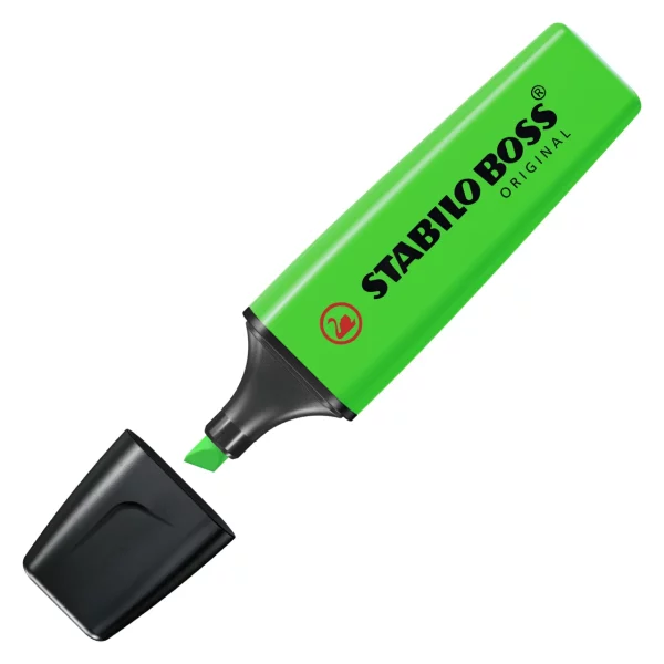 STABILO BOSS Overstregningstusch - Original Grøn