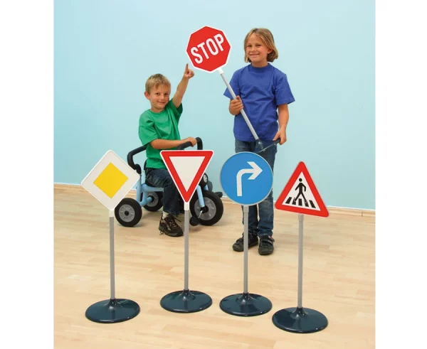Store Trafikskilte -  Trafikundervisning