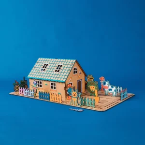 Bondegård Trælegetøj, Bondehuset