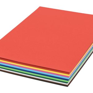 Farvet karton A4 - 100 Ark