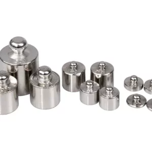 Metal Vægte sæt - lod - 6 stk