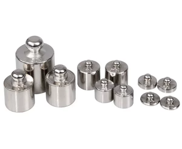 Metal Vægte sæt - lod - 6 stk