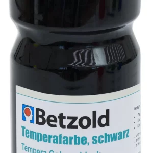 Tempera Skolemaling, 1000 ml, Sort