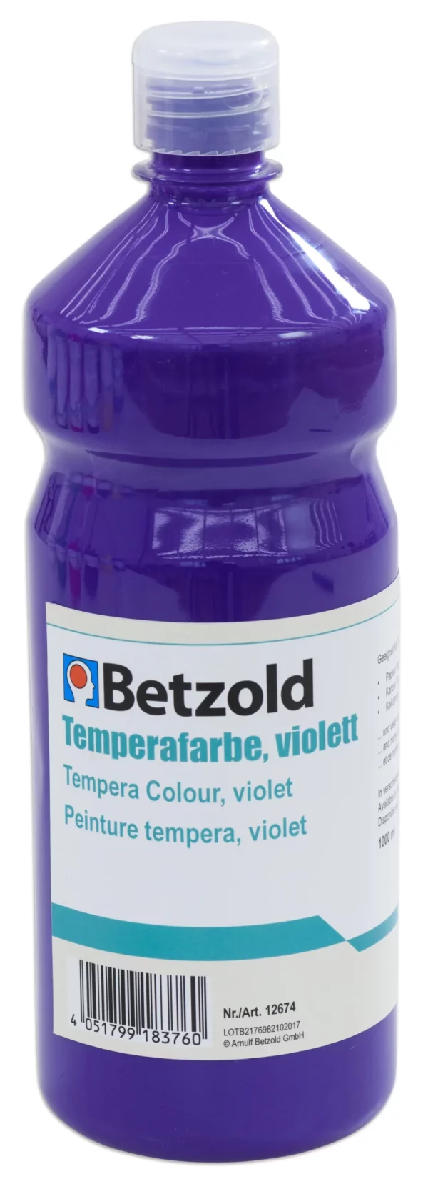 Tempera Skolemaling, 1000 ml, Lilla