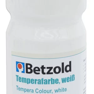 Tempera Skolemaling, 1000 ml, Hvid